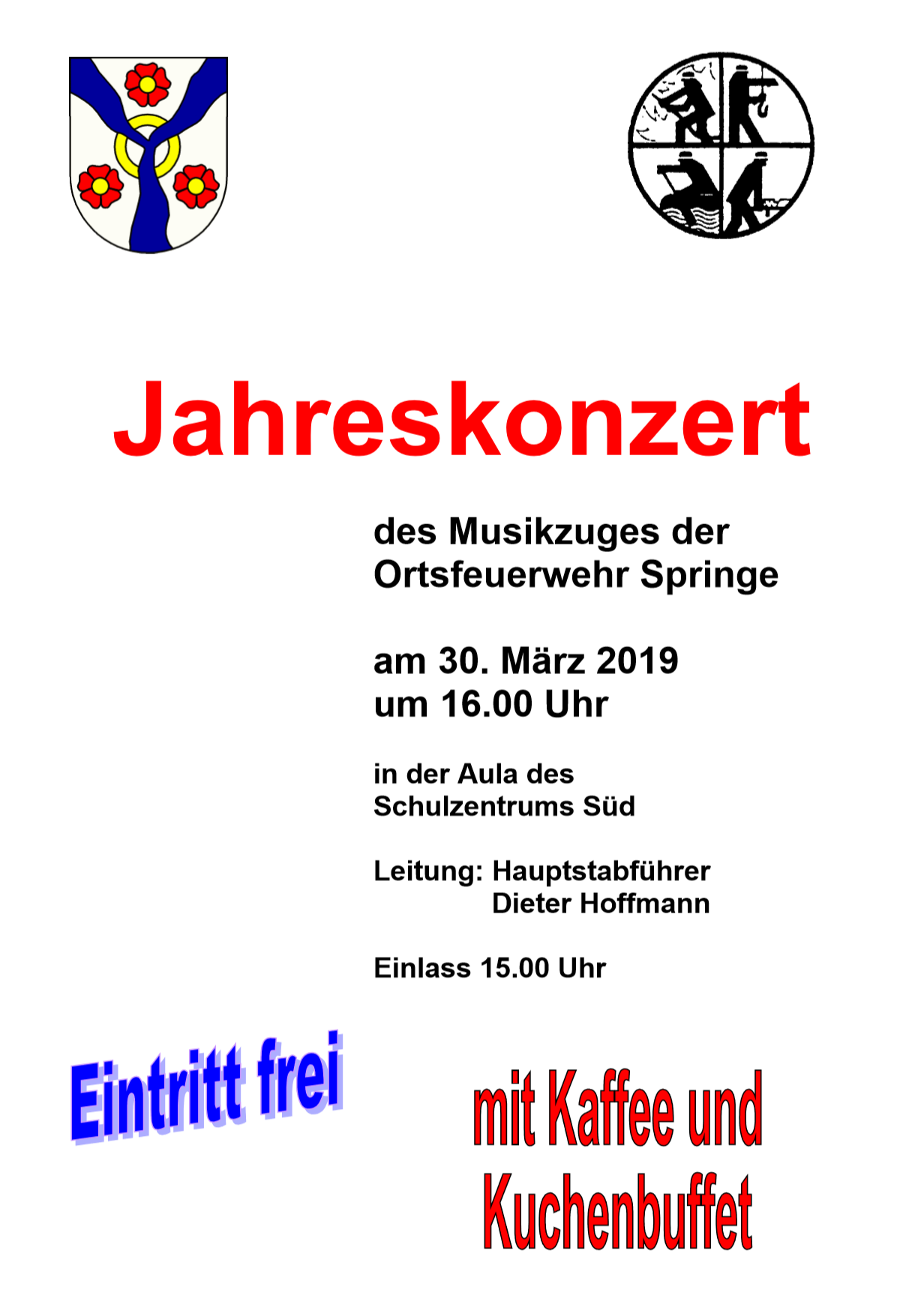 Plakat Jahreskonzert